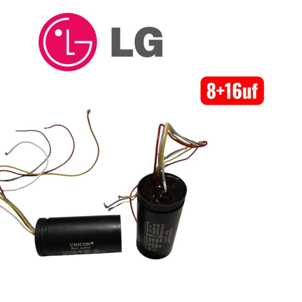 Kapasitor CAPASITOR mesin cuci 2 tabung LG 16kg P1600RT kapasitor mesin cuci 2 tabung
