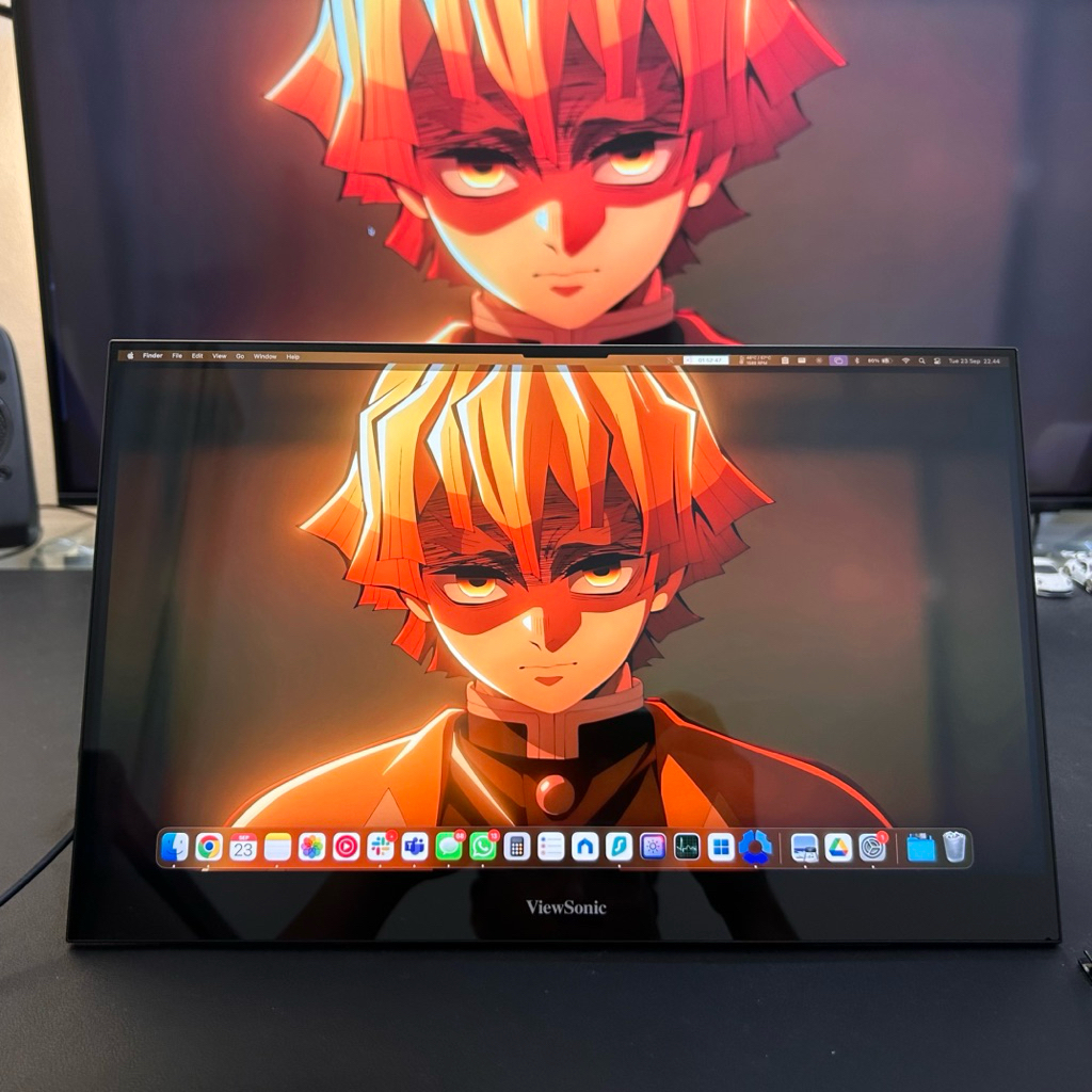 Monitor Portable USB-C ViewSonic VX1655-4K-OLED 16-inch