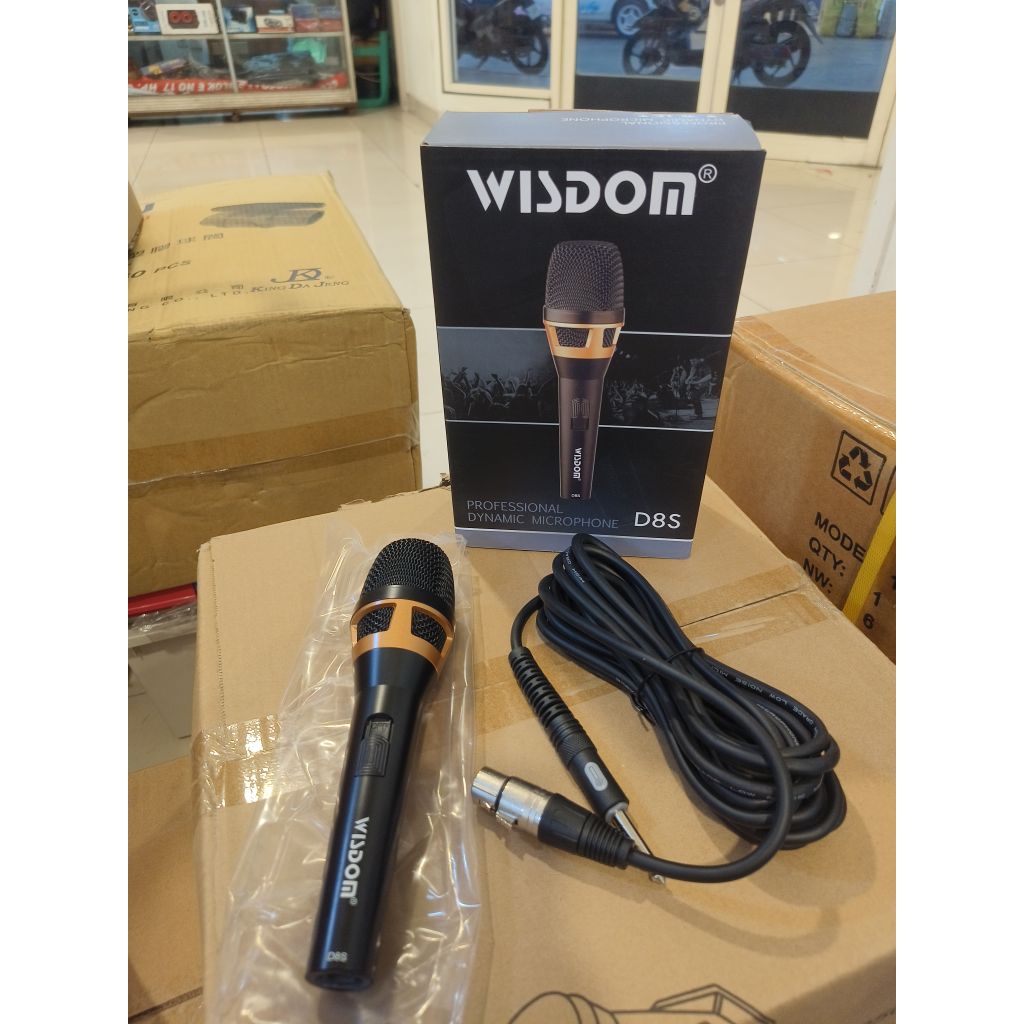 MIC KABEL WISDOM D8S ORIGINAL WISDOM