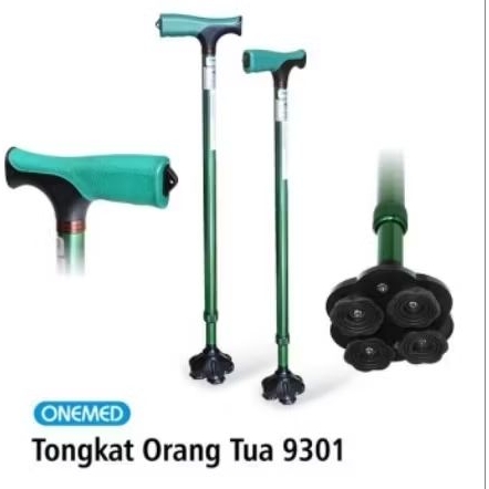 Tongkat ONEMED/tongkat orang tua, alat bantu jalan onemed