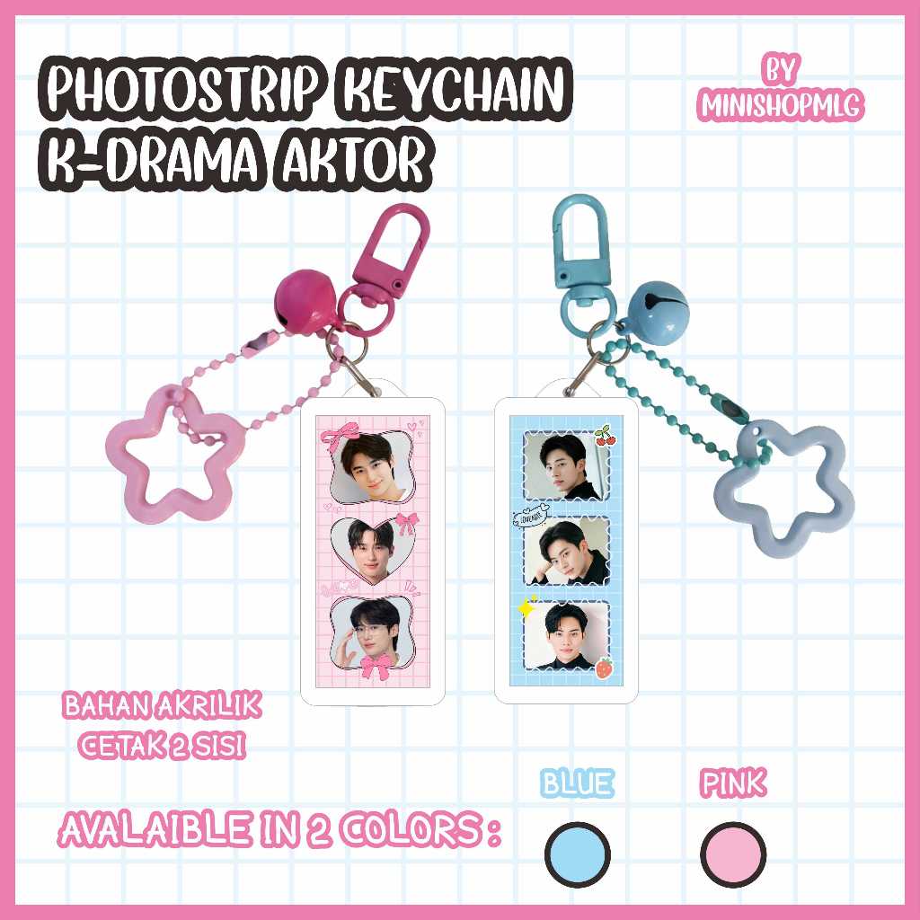 GANTUNGAN KUNCI AKTOR KOREA UNOFFICIAL - GANCI AKRILIK KDRAMA - KEYCHAIN UNOFFICIAL LEE CHAEMIN BYEO