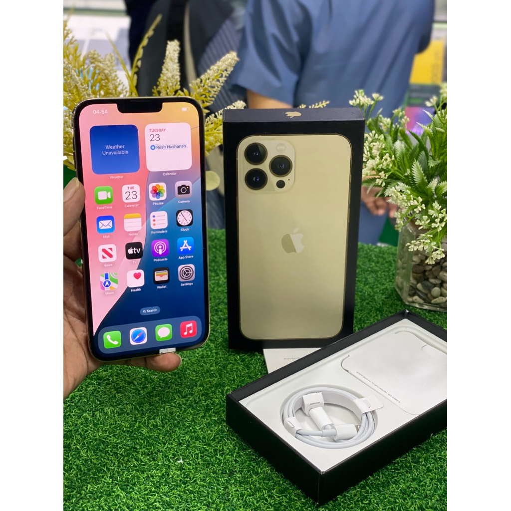 Iphone 13 promax 256 Ibox gold super like new oryginal apple