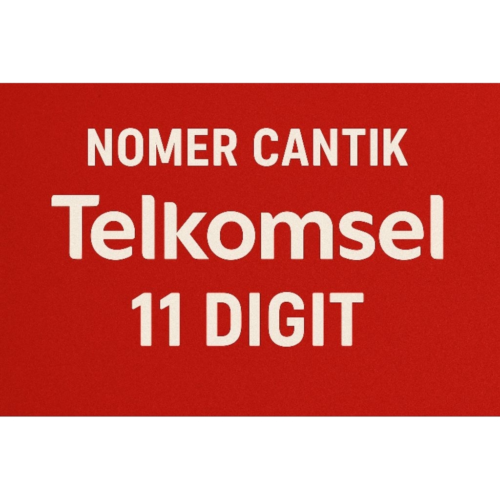 Nomer Cantik Telkomsel 11 digit hoki 888