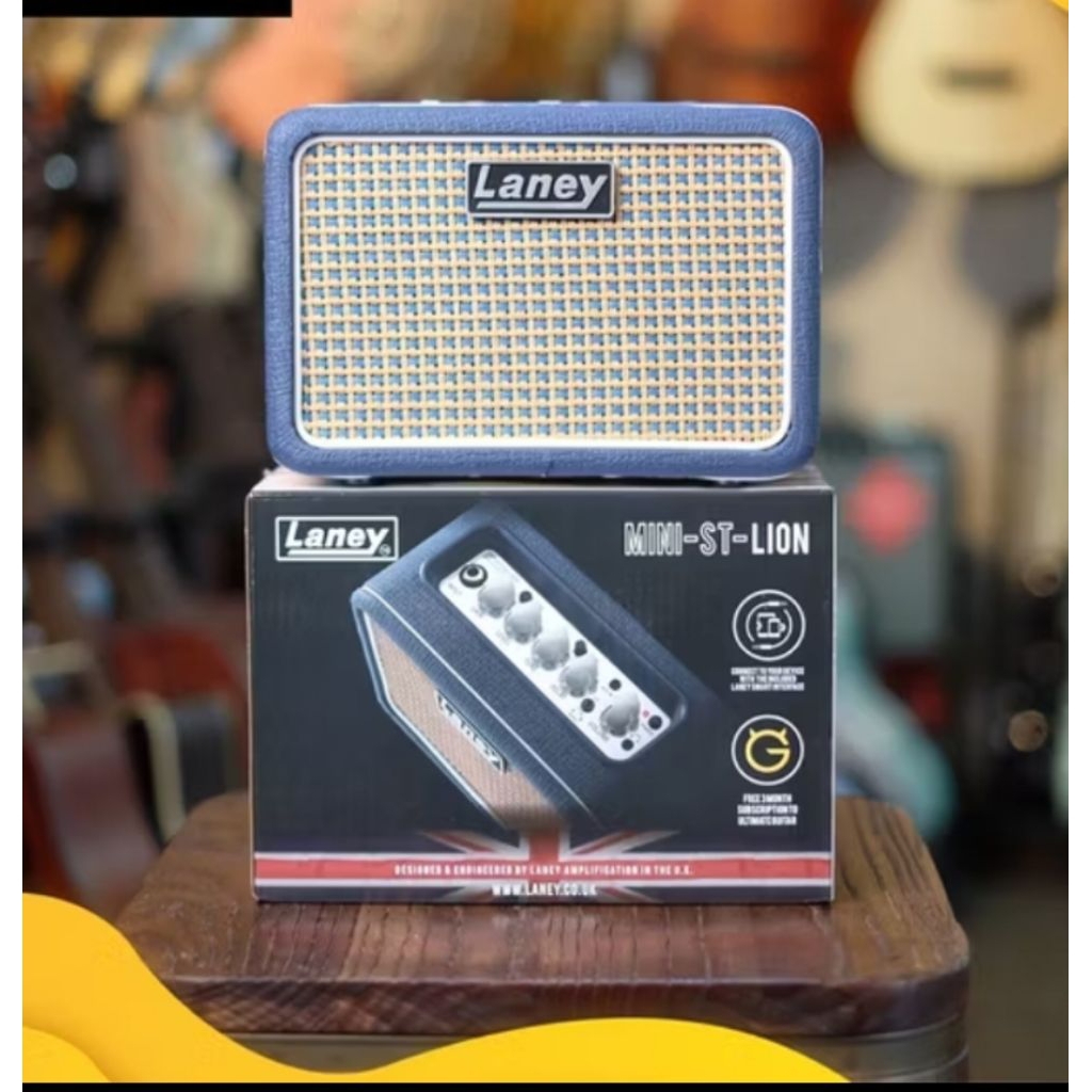 [Ready Stock] Mini Ampli / AMPLIFIER LANEY Mini ST LION Laney Original