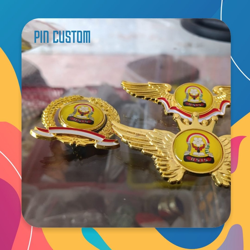 PIN ORGANISASI DESAIN CUSTOM
