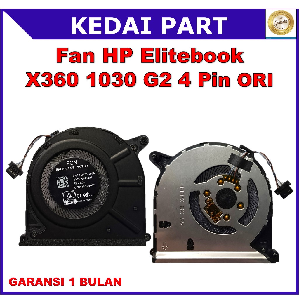 Fan HP Elitebook X360 1030 G2 Original