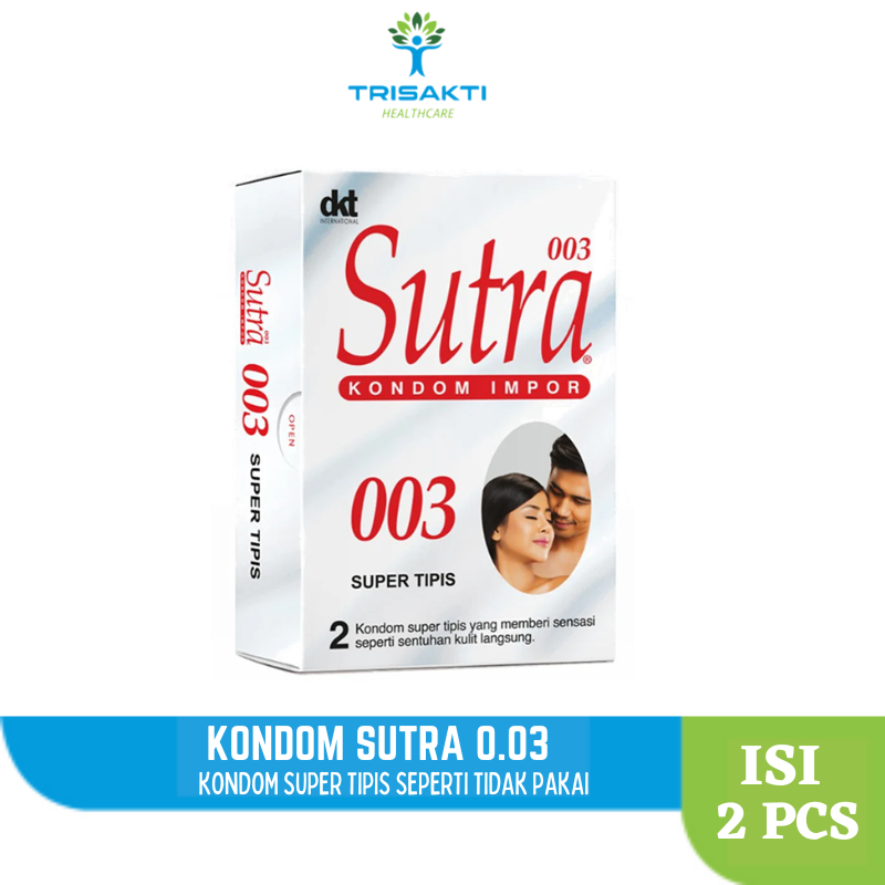 Kondom Tipis Sutra 003 Isi 2 Sachet