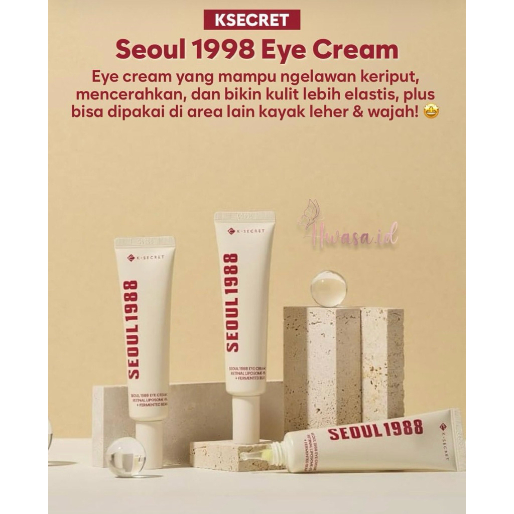 Jastip Ksecret seoul 1998 eyecream