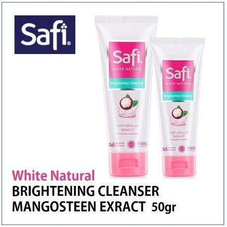 SAFI WHITE NATURALS BRIGHTENING CLEANSER MANGOSTEEN 50gr