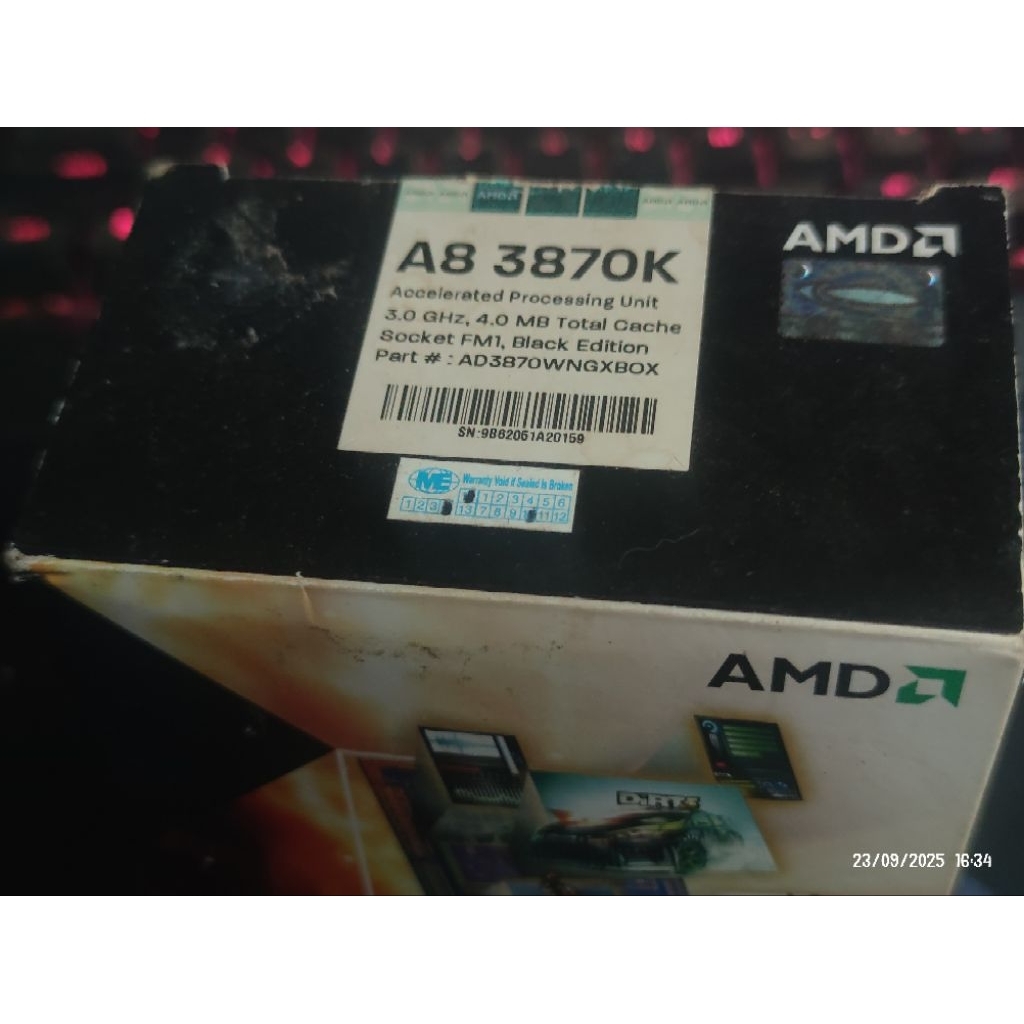 AMD A8 3870K BLACK EDITION