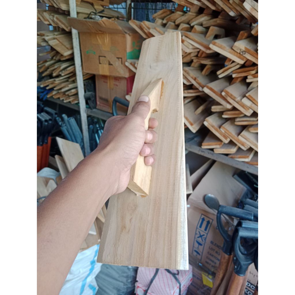 raskam kayu jati asli 40cm