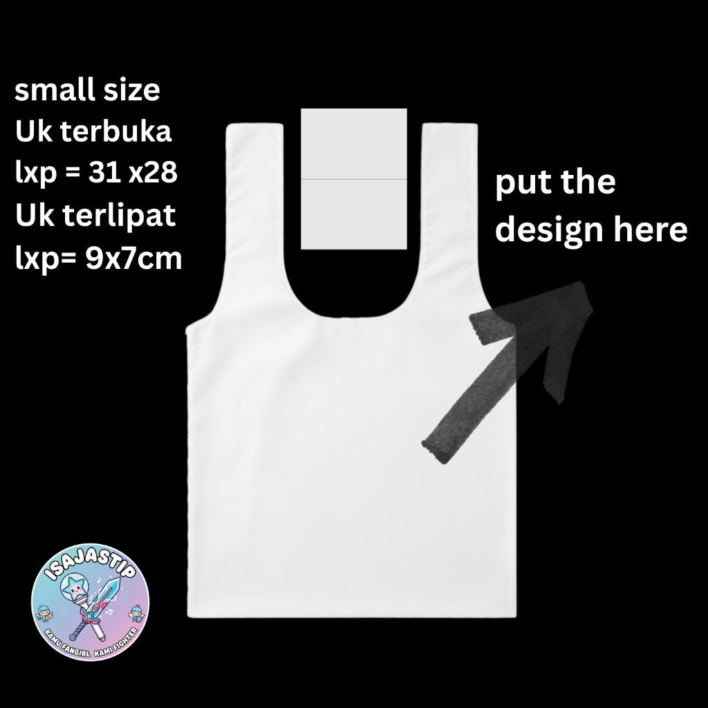 CUSTOM DESIGN TAS LIPAT / FOLDABLE BAG SPECIAL