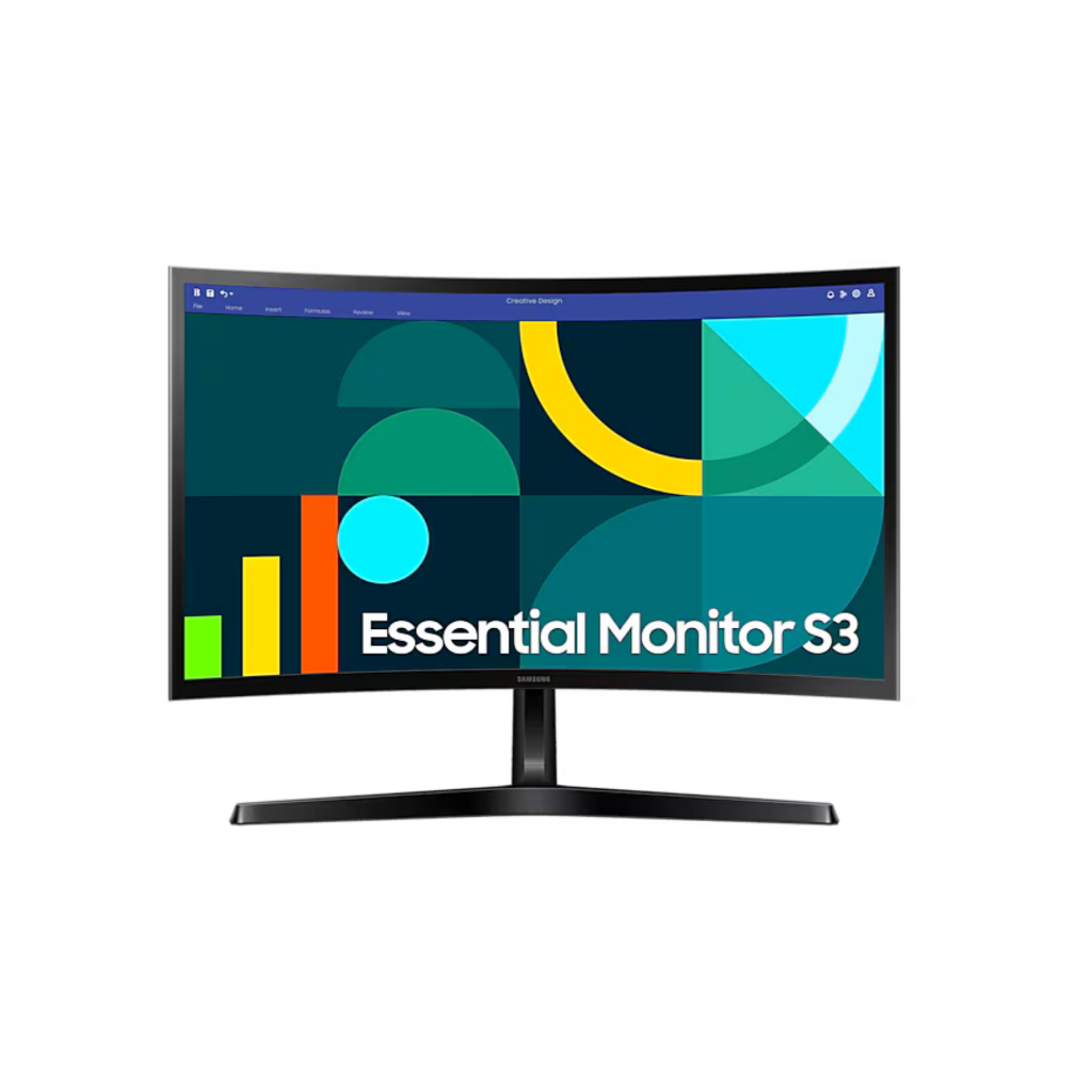 Samsung Monitor S24D366 Curved FHD 100Hz 24" || Samsung S24D366 Curved FHD 100Hz 24" Monitor