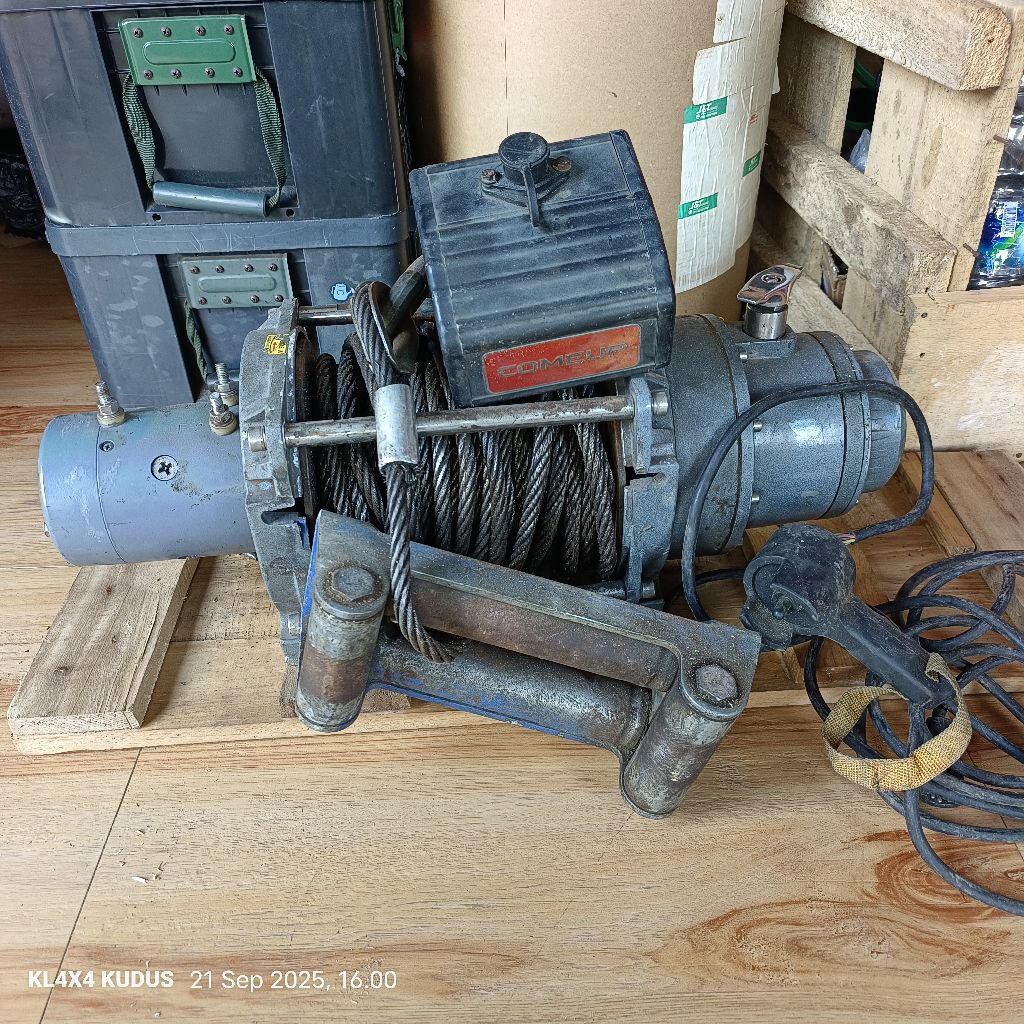 COMEUP winch 24volt towing 6Ton