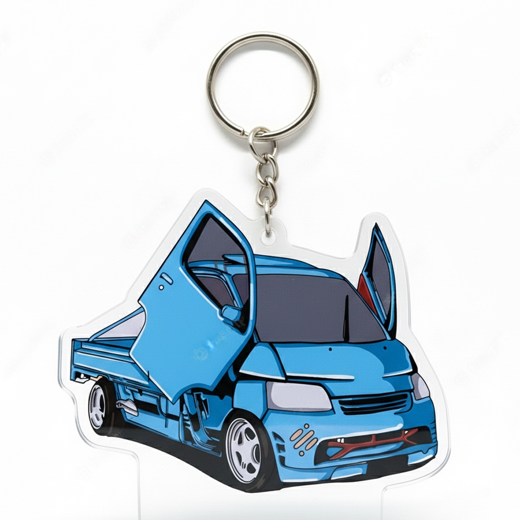Gantungan kunci DAIHATSU GRAND MAX Eksklusif Merchandise Aksesoris Mobil Akrilik