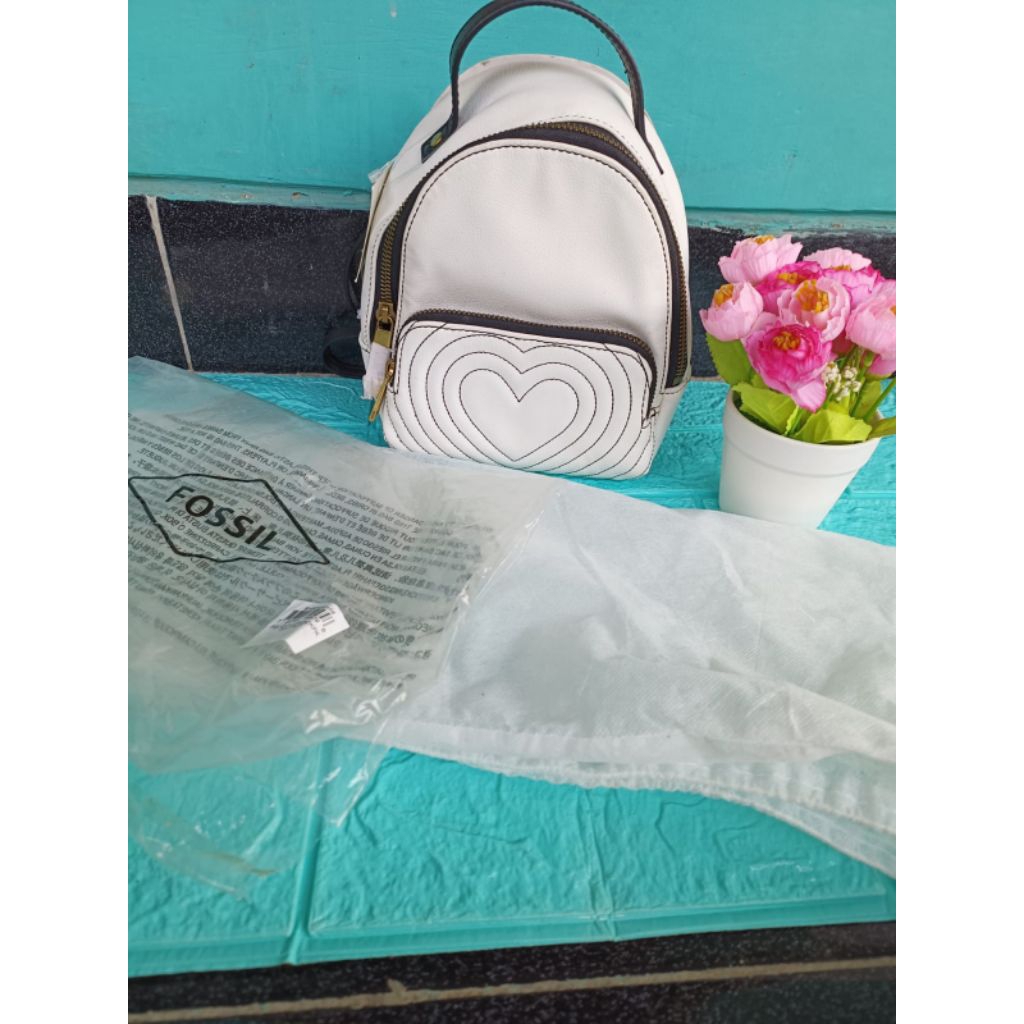 Tas Fossil Felicity MN Bckpk Coconut | Mini PL