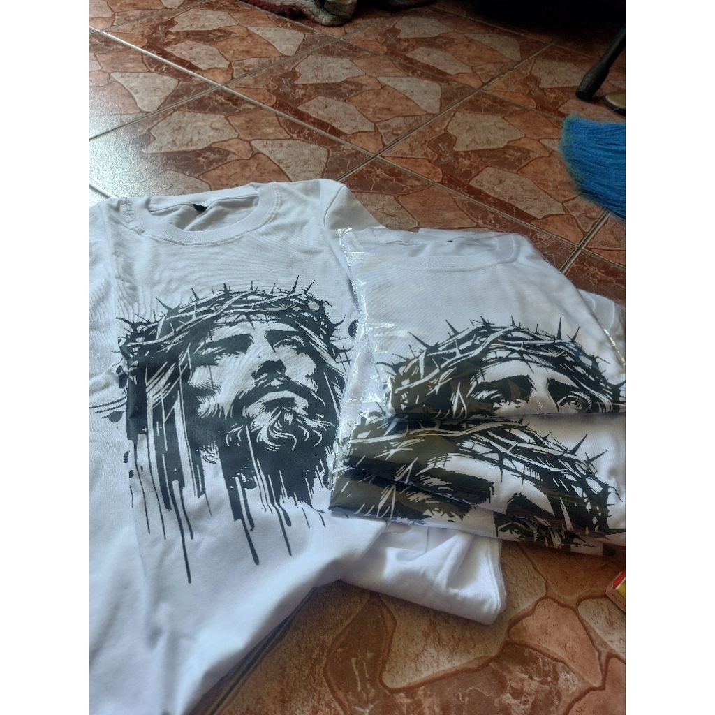 kaos yesus vintage