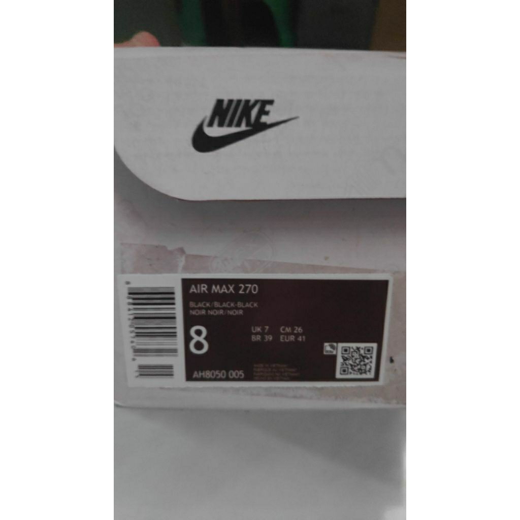 Sepatu Nike Air Max 270 original 100%