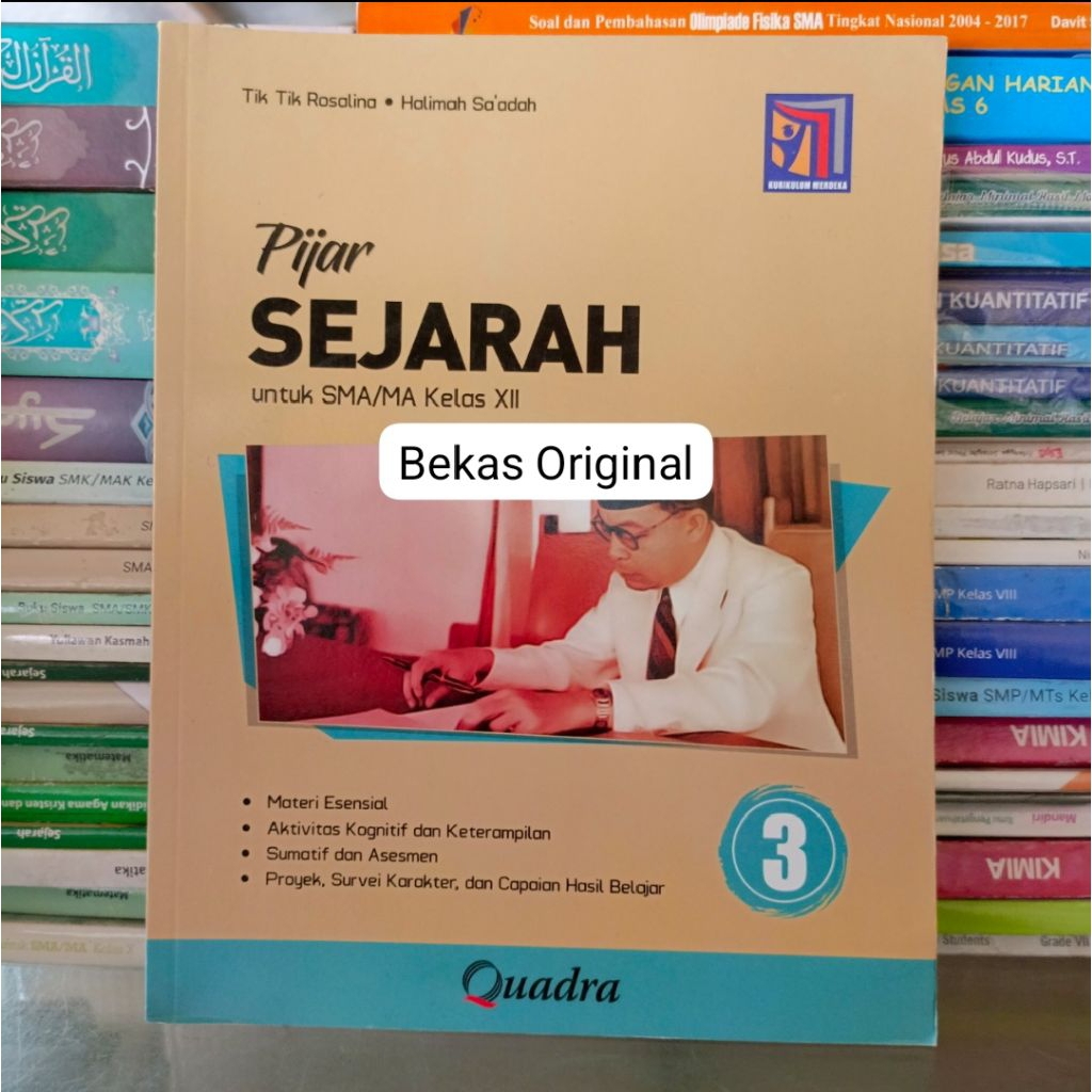 PIJAR SEJARAH SMA Kelas 12 XII Kurikulum Merdeka Penerbit Quadra