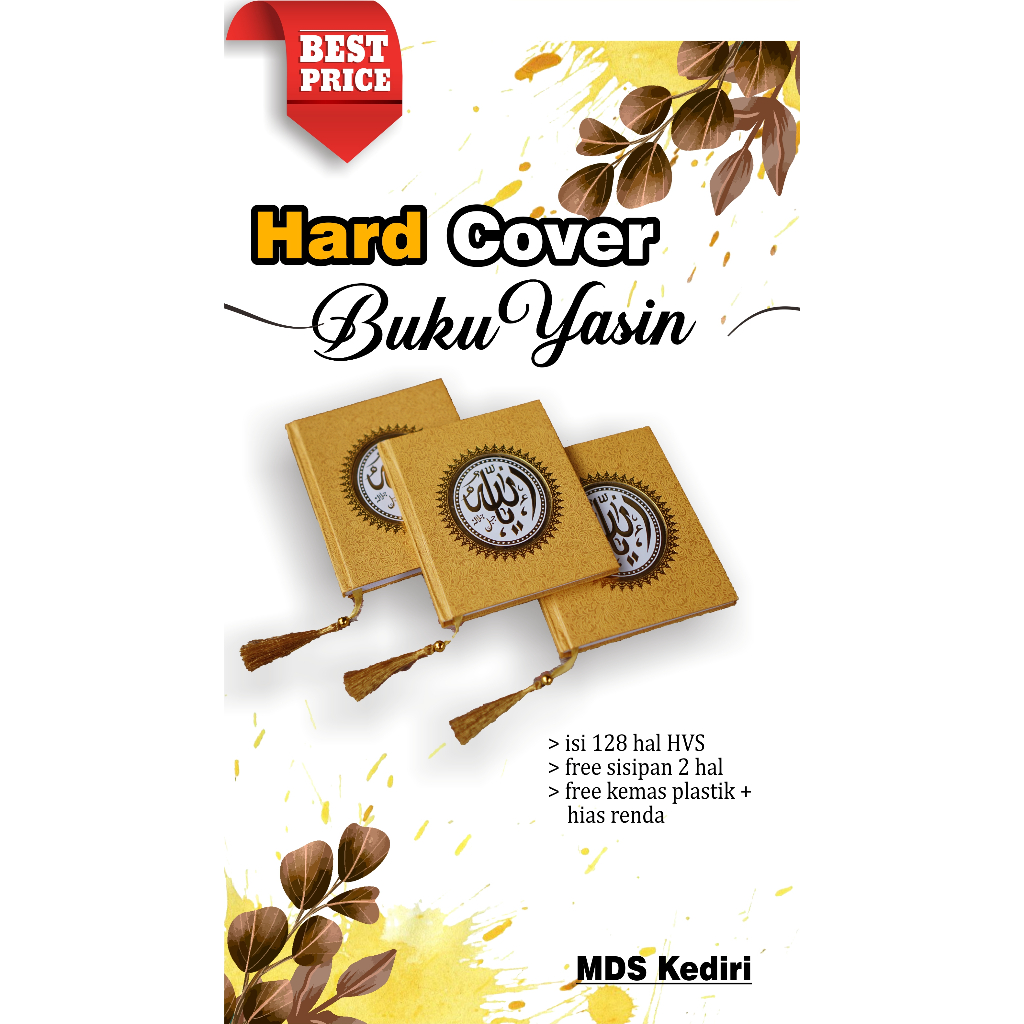 Buku Yasin Hardcover Souvenir Tahlil Buku Yasin