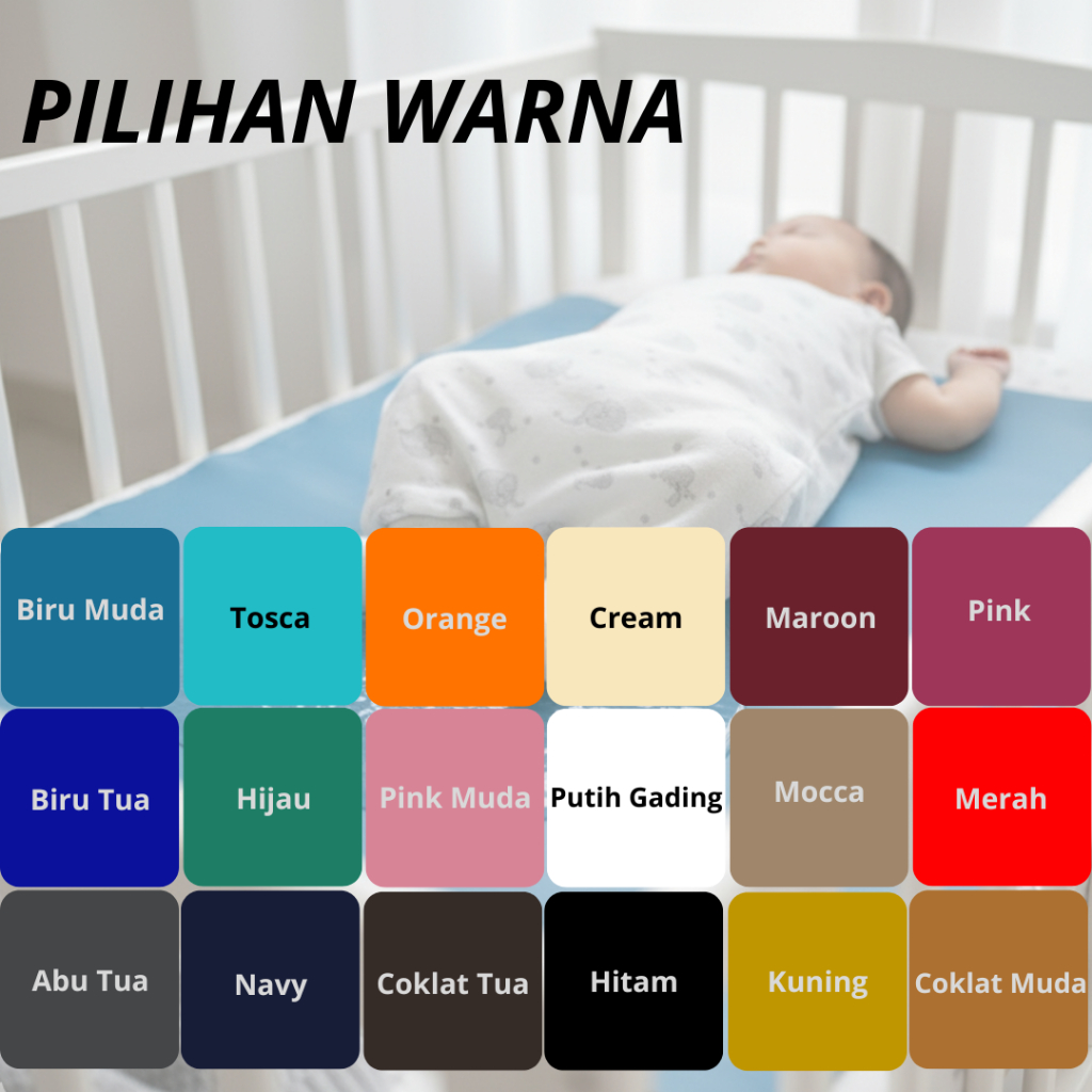 Perlak Bayi Laki Laki Kasur Anti Ompol Untuk Alas Lansia Anak Bayi Tidur Taplak Meja Tahan Air