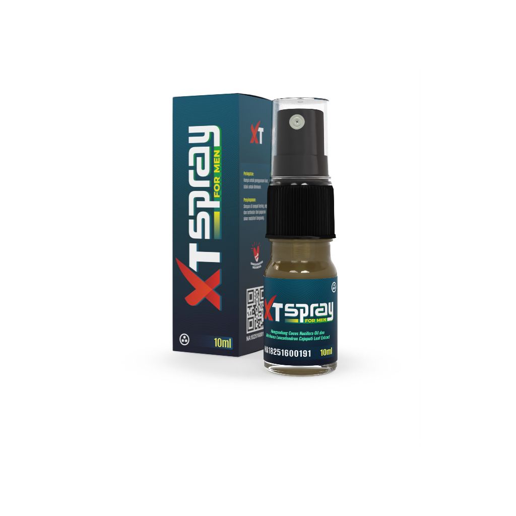 Xt Spray Obat Kuat Pria Tahan Lama Tidak Kebas Tidak Panas BPOM