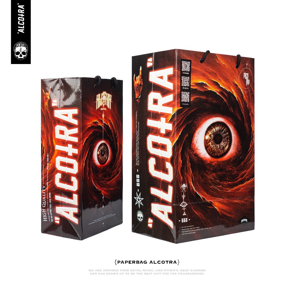 PAPERBAG ALCOTRA/ TAS BELANJA KERTAS ALCOTRA/ TAS BELANJA