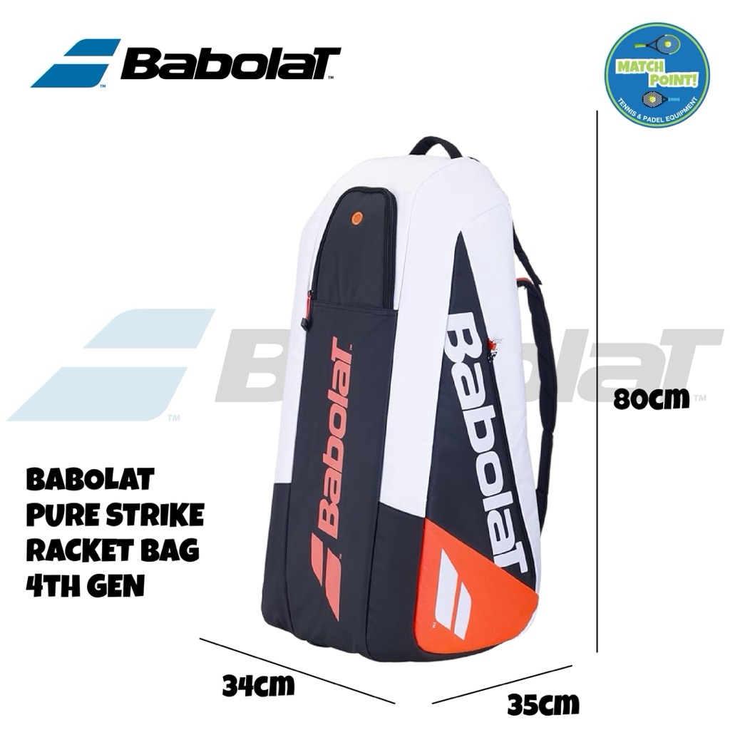 Babolat Pure Strike Tennis Bag / Tas tenis babolat / Tas Tenis 6 raket