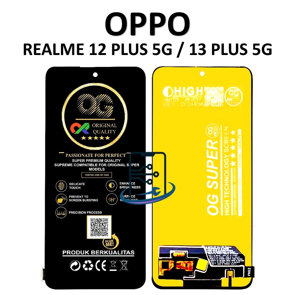 LCD TOUCHSCREEN REALME 12 PLUS 5G / 13 PLUS 5G ORIGINAL FULLSET