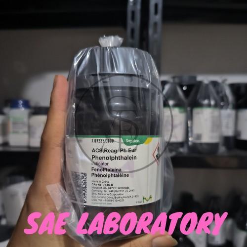 PHENOLPHTHALEIN / FENOLFTALEIN INDIKATOR MERCK 1.07233 MERCK 107233 repack 1gr
