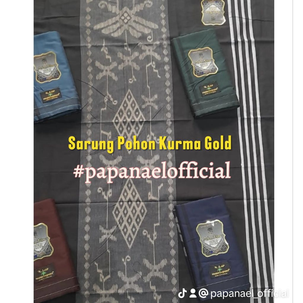 SARUNG POHON KURMA GOLD