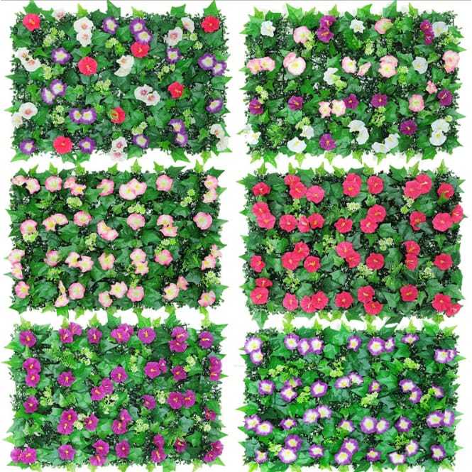 Rumput Dinding Sinteris Daun Hias Taman Dekorasi Dinding Rumput Plastik/ Rumput Plastik Taman 40*60/
