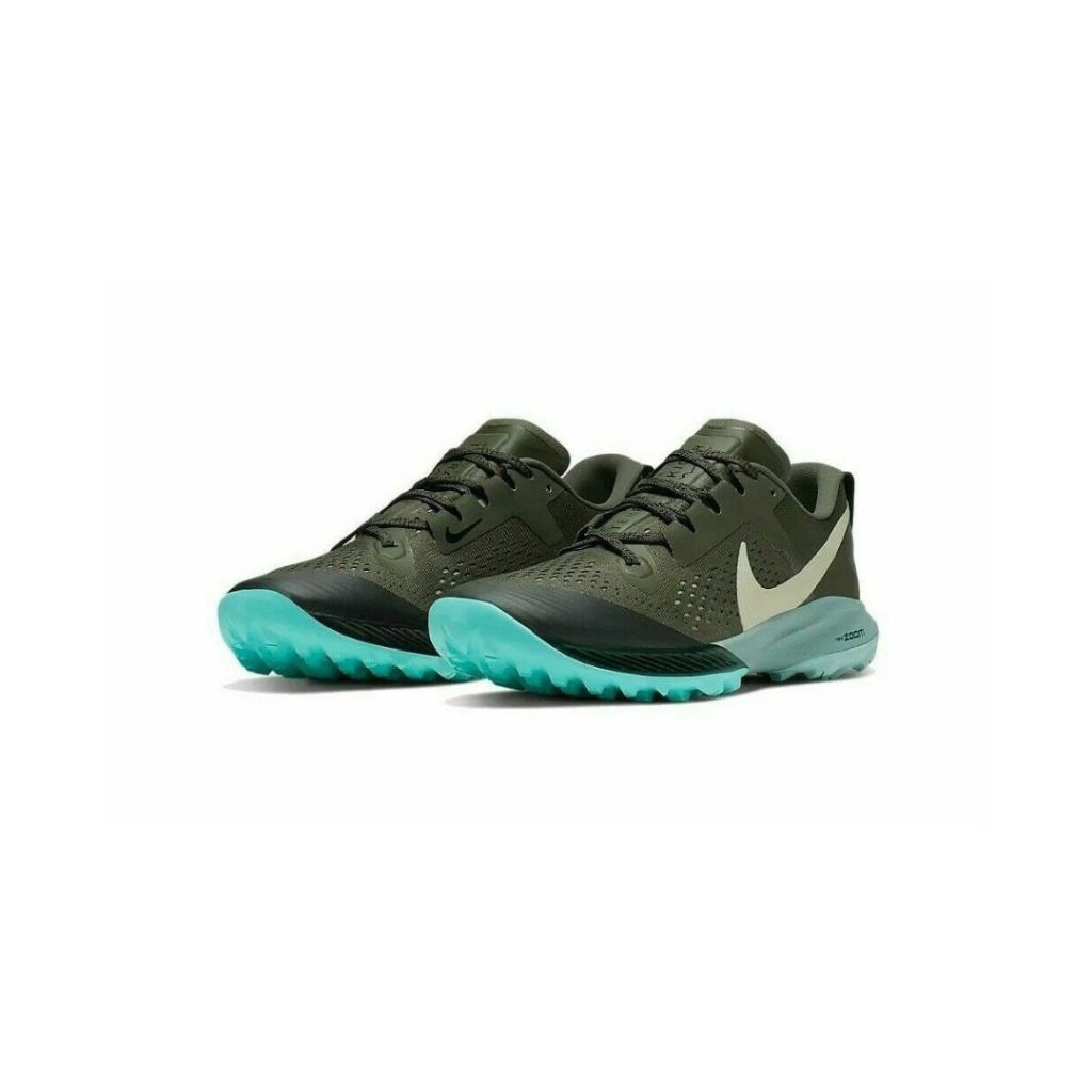 Sepatu trail running Ni1k3 Air Zoom Terra Kiger 5 Cargo Khaki Black