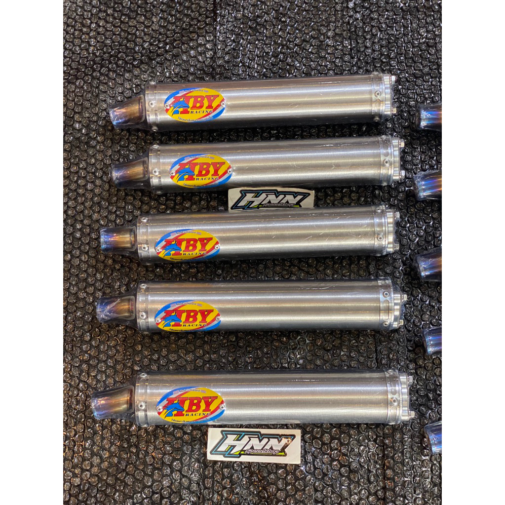 Silencer Hby Full Titanium Original Thailand Slencer Hby Full Titanium Original Knalpot Hby Murah