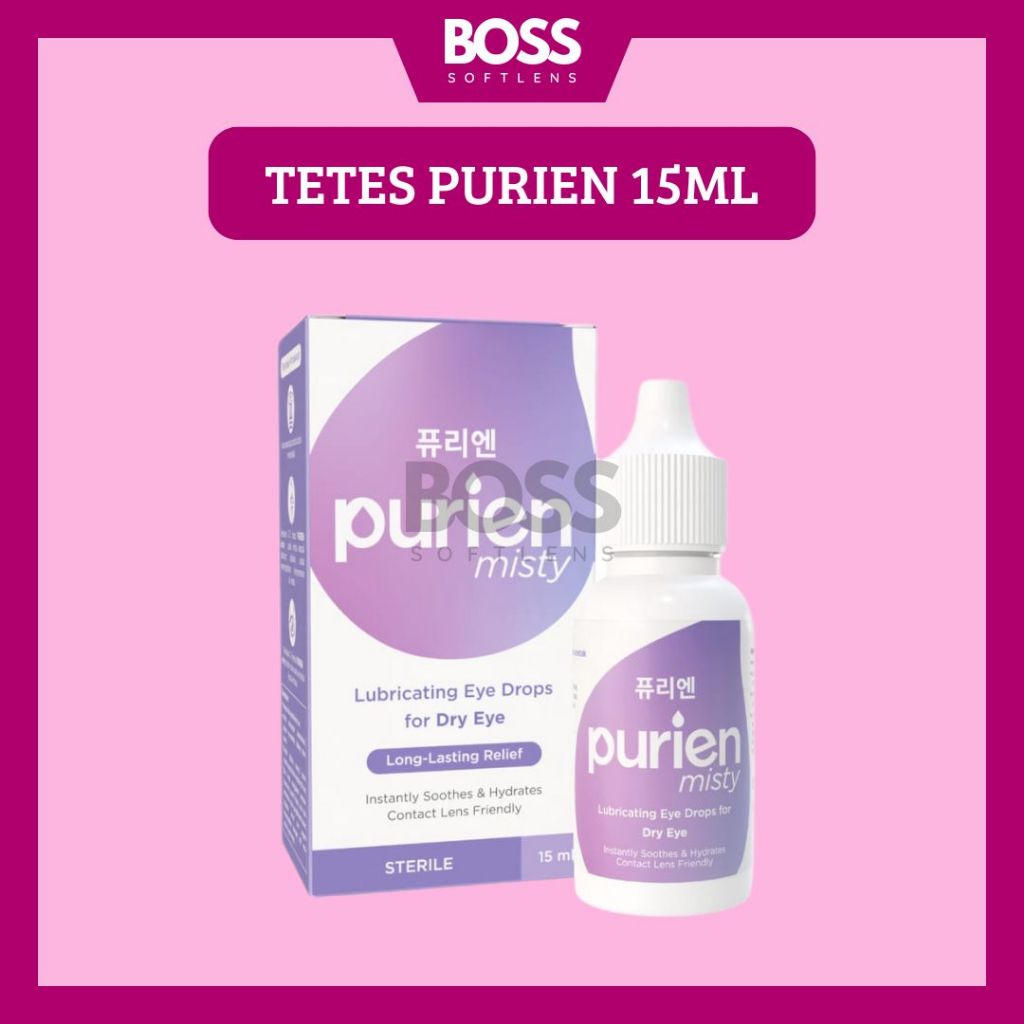 TETES SOFTLENS PURIEN MISTY 15ML / TETES MATA SOFTLENS PURIEN MISTY 15 ML / TETES DRY EYES / CAIRAN 