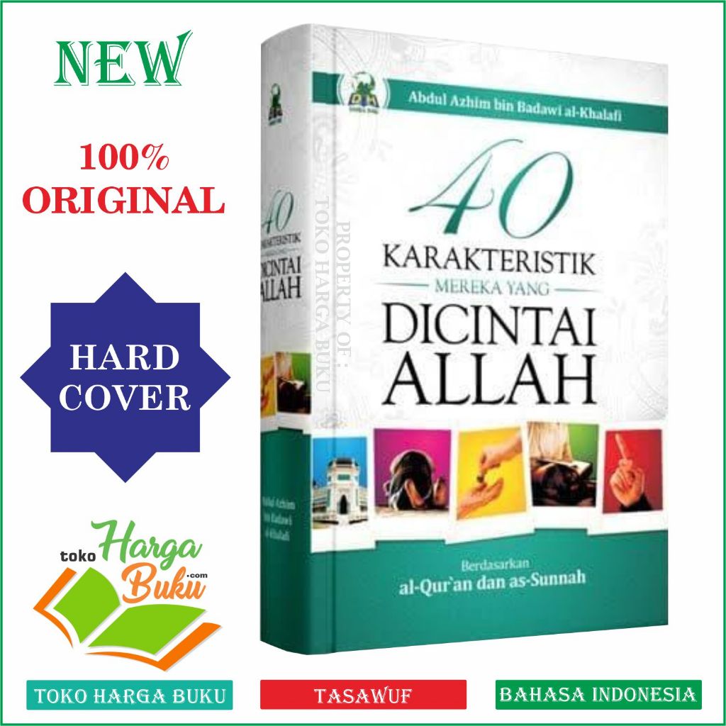 Foto 40 Karakteristik Mereka Yang Dicintai Allah - Penerbit Darul Haq