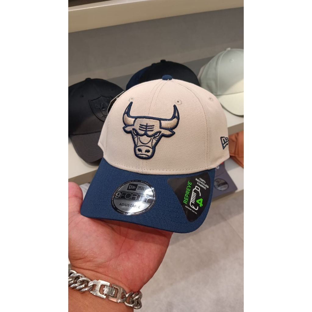 9Forty White Navy Red Bulls