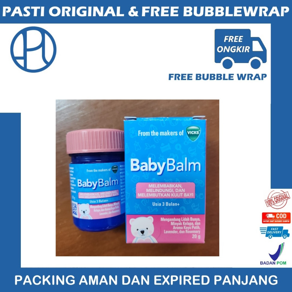 VICKS BABYBALM BALSAM UNTUK BAYI VICKS BABY BALM