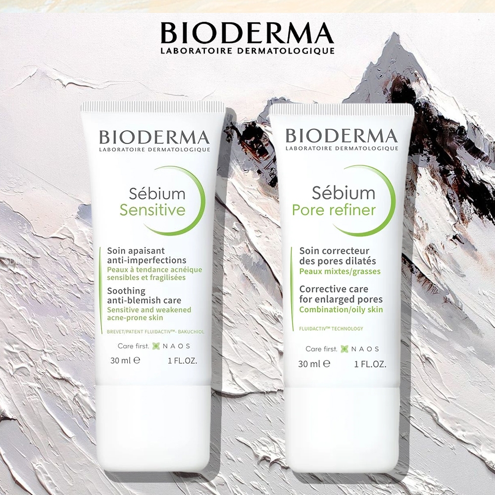 Bioderma sebium pore refiner 30ml/Bioderma Sebium Sensitive Lotion/Bioderma Sebium Sensitive / Sooth