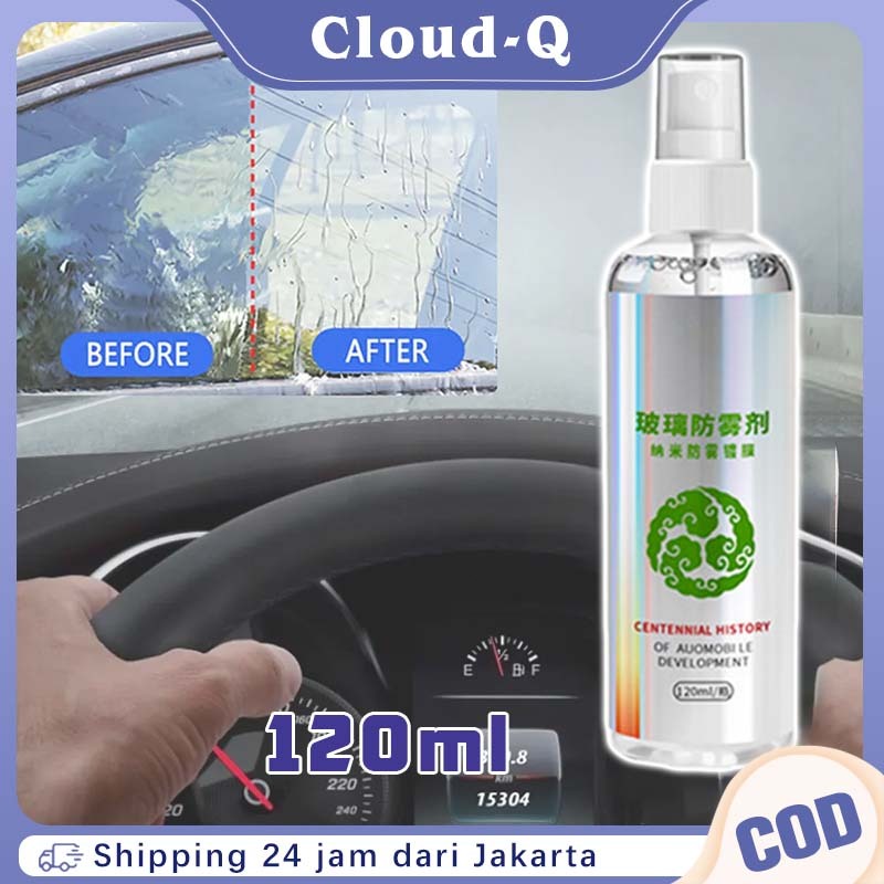 120ML Pembersih Kaca Mobil Anti Embun / Semprotan Anti Embun Kaca Mobil / Anti Air Fog Kaca Mobil