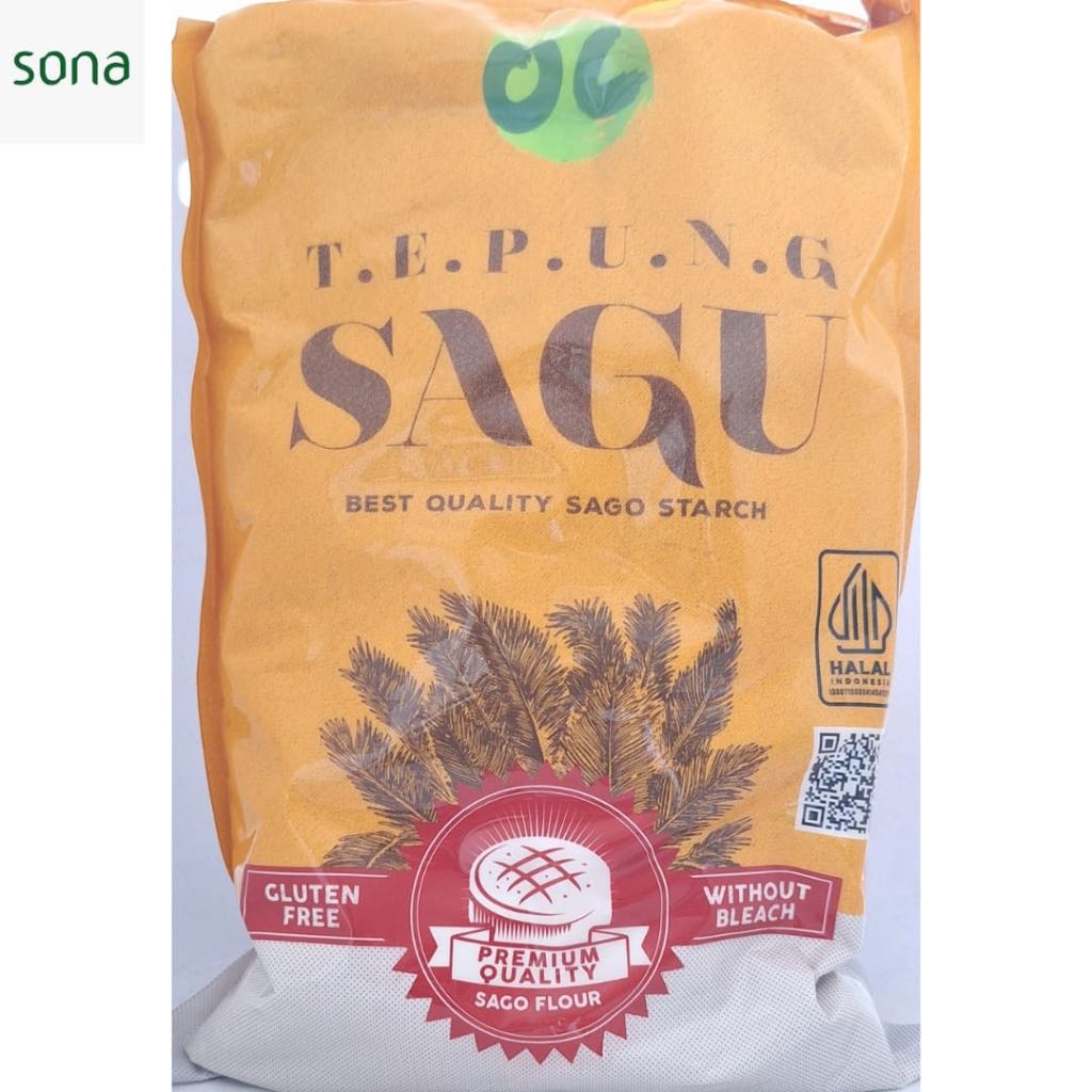 Tepung Sagu 1kg - Organic Center - Tepung Sagu Meranti Riau