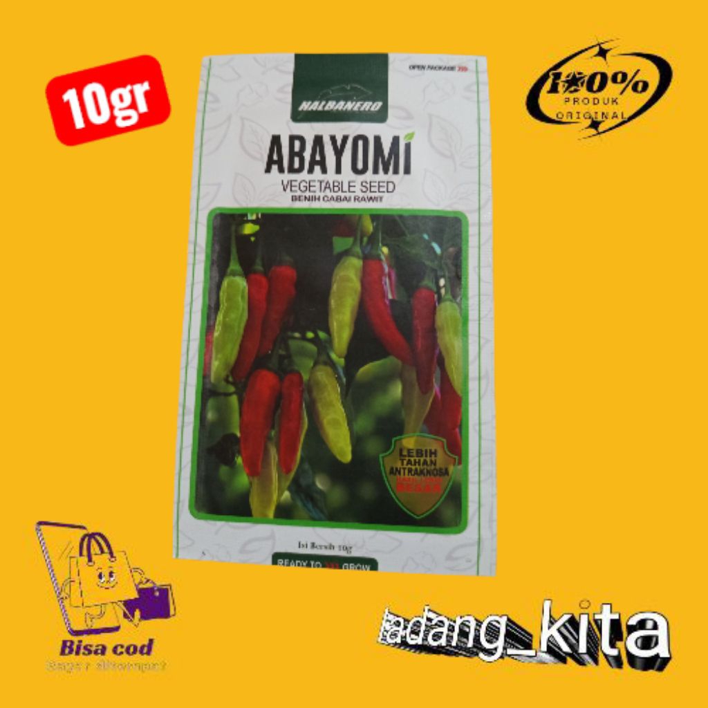 benih cabai rawit ABAYOMI 10GR