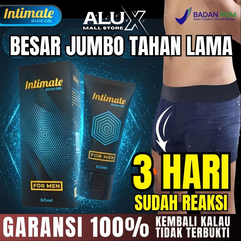 VERBAGEL GOLD BLUE Pembesar Mr P Paling Ampuh dan Permanen 50ml BPOM