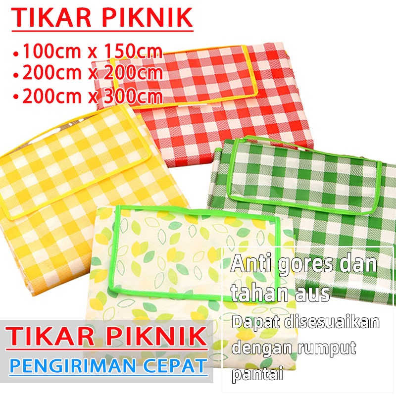 【Kualitasting】tikar lipat piknik tiker lipat piknik tikar piknik waterproof tikar piknik lipat anti 