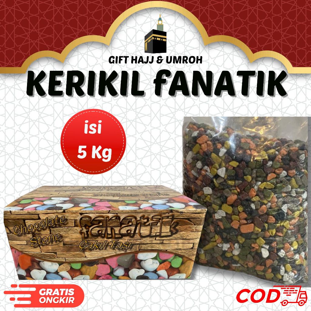 YUMMY COKLAT KERIKIL 5 KG FANATIK MR SIF COKLAT KERIKIL PREMIUM COKLAT KERIKIL CAMILAN ARAB COKLAT