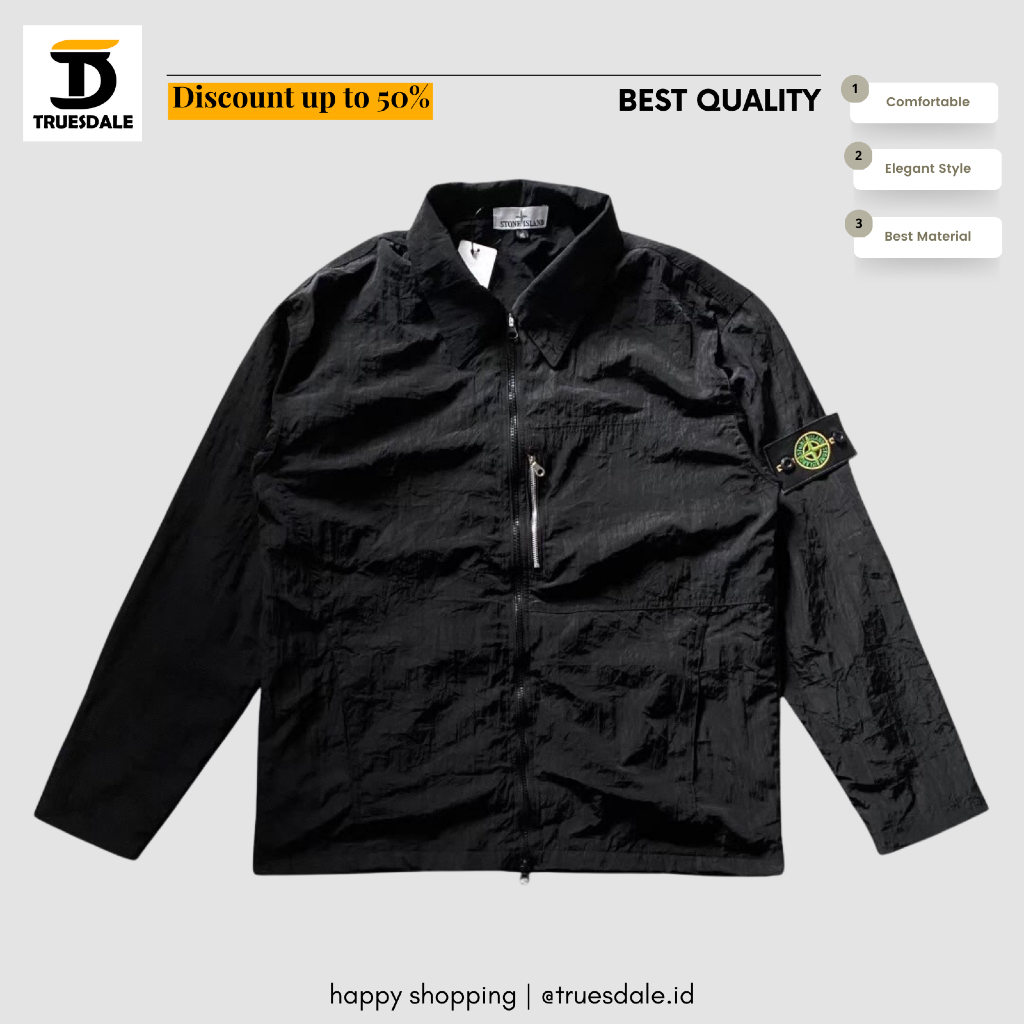 Overshirt SI Casual Pria Wanita Dewasa Unisex