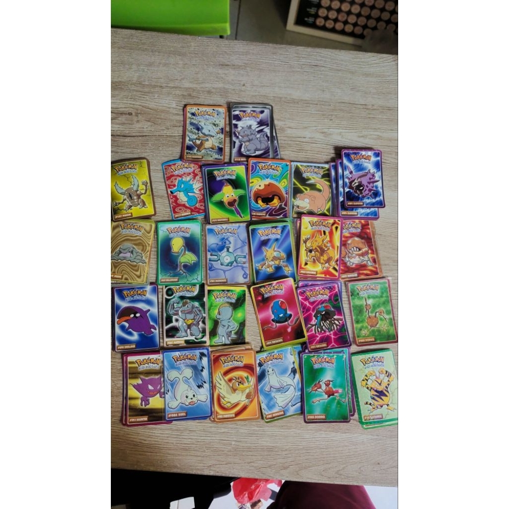 Kartu Stiker Pokemon Cup Cup Pop tahun 2001