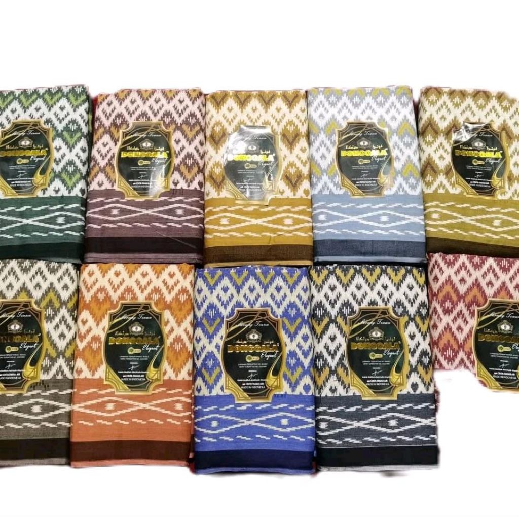 Sarung Donggala Motif Goyor Baghdad Rayon