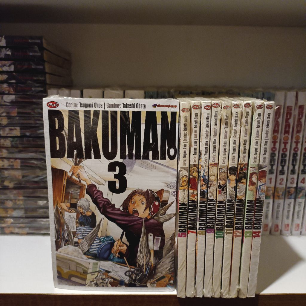 Komik Bakuman set 3-14 (-4,6)
