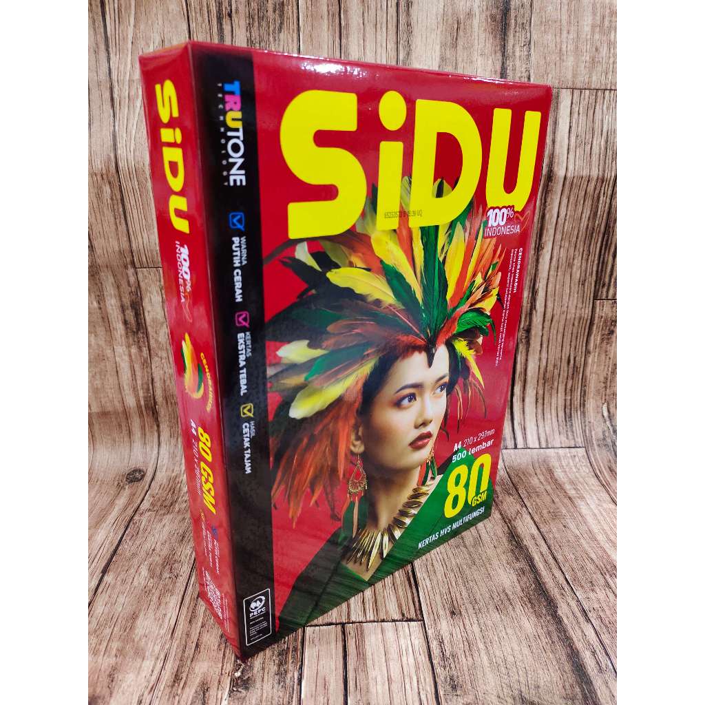 KERTAS HVS A4 80 GRAM | A4 80 GRAM SIDU ISI 500 LEMBAR